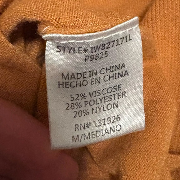 Cowl Neck Dolman Sleeve Sweater in Gold - Picture 10 of 10